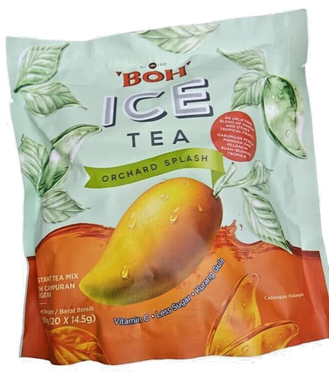 BOH Ice Tea ( Ochhard Splash ) 2 Packs + Free Gift