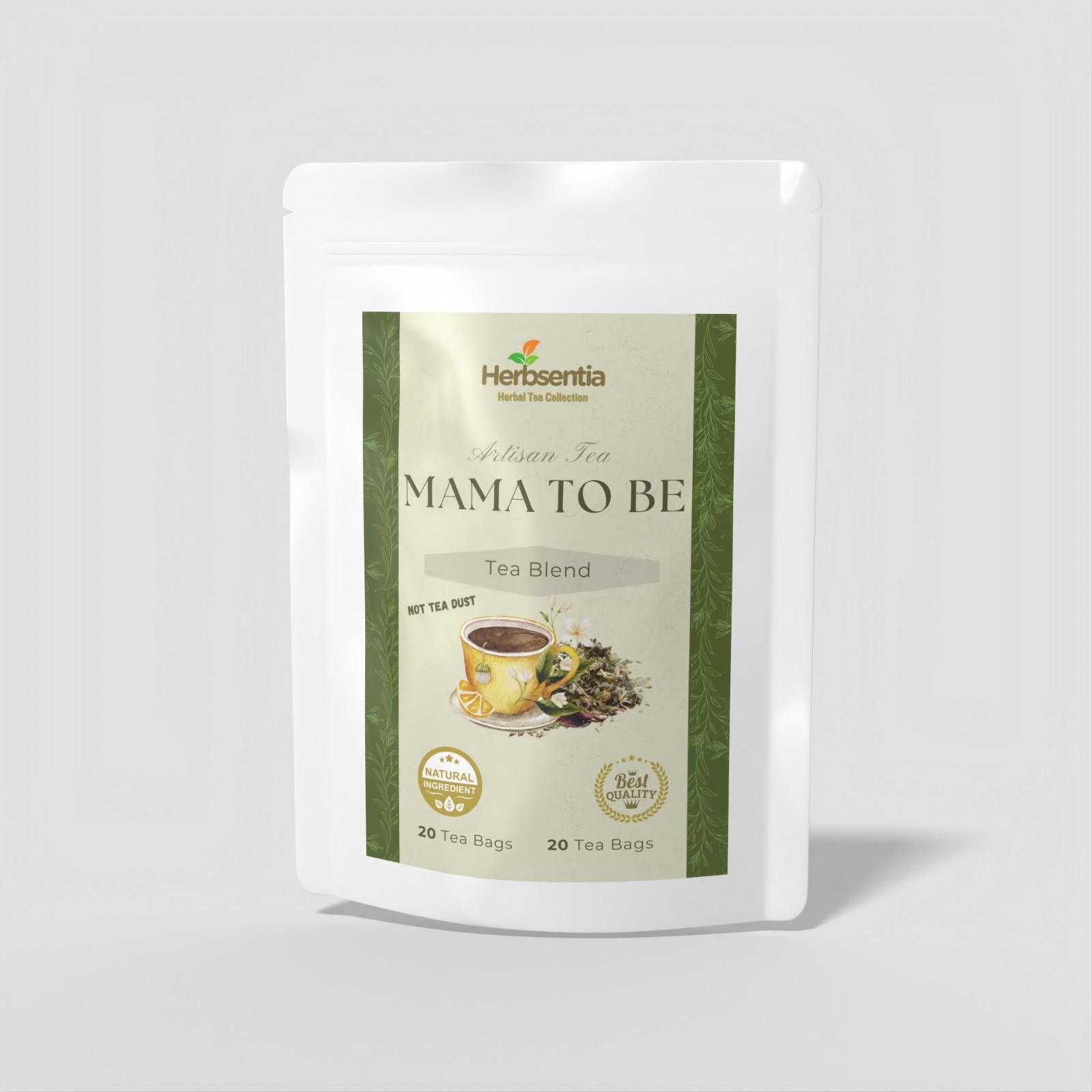Mama to Be Herbal Tea – Caffeine-Free Botanical Blend