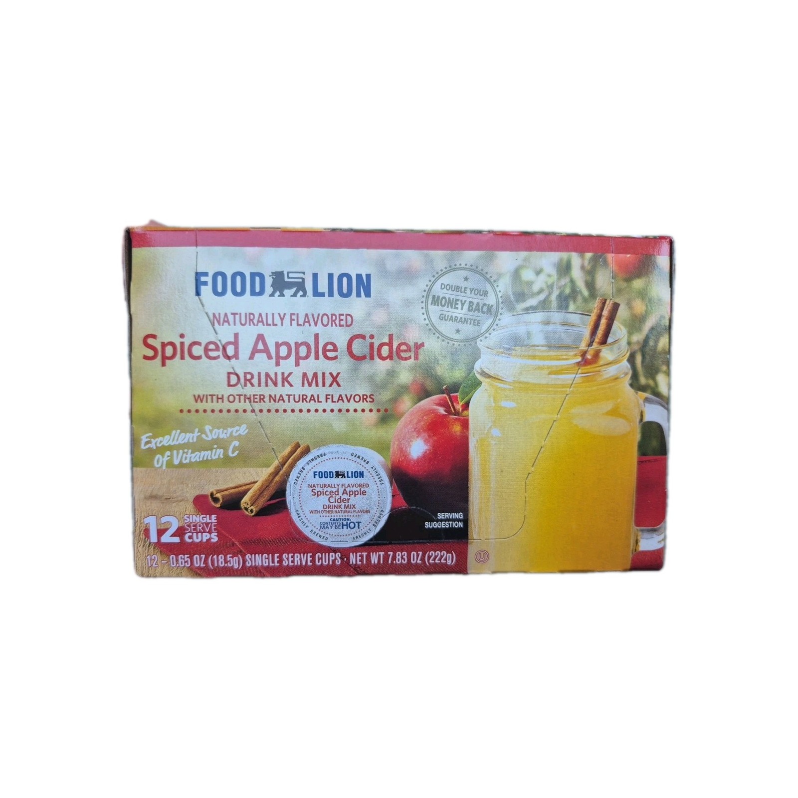 Spiced Cinnamon Hot Apple Cider 24 Keurig K-Cup Pods Food Lion Similar To Motts