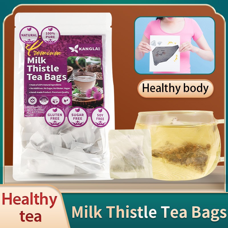 Milk Thistle Tea Bags, 75 Teabags – Natural Milk Thistle Seed