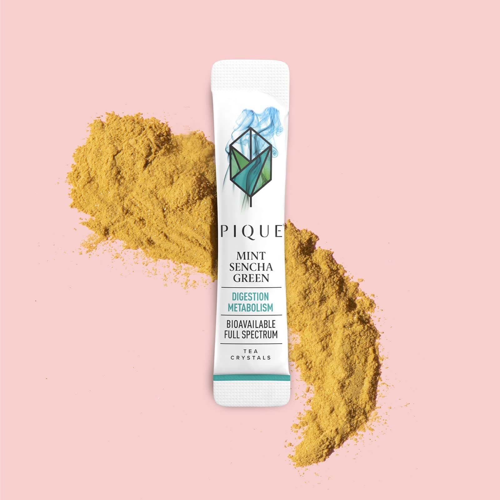 Pique Organic Mint Green Tea Crystals – Support Healthy Digestion, Immunity and
