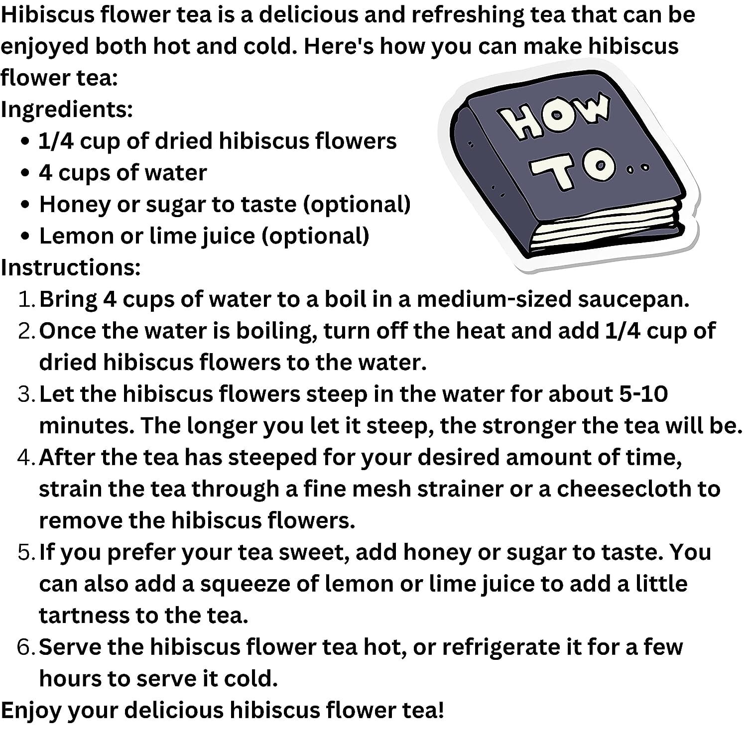 ZAVBE Hibiscus Tea Dried Hibiscus Flower, Loose Leaf, Sifted, Flowers & Petals