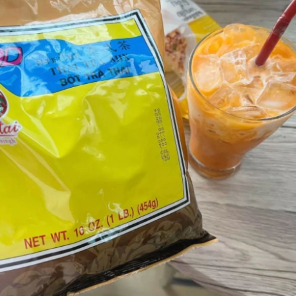 Original Thai Tea Mix Brand Pantai Thai Tea Leaves 16 oz/454g X 6 /Set