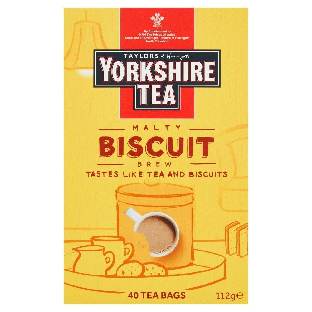 Yorkshire Tea Biscuit Brew 40 Bags 100G (Yorkshire 40…
