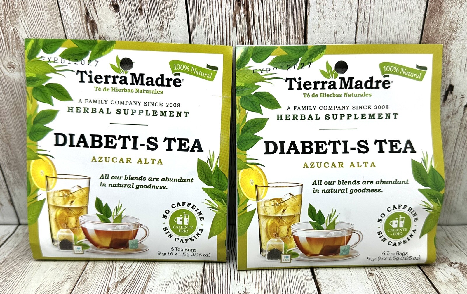 Tierra Madre,Diabeti~S TEA Herbal Supplement, Azucar Alta Tea (12 Tea Bags)