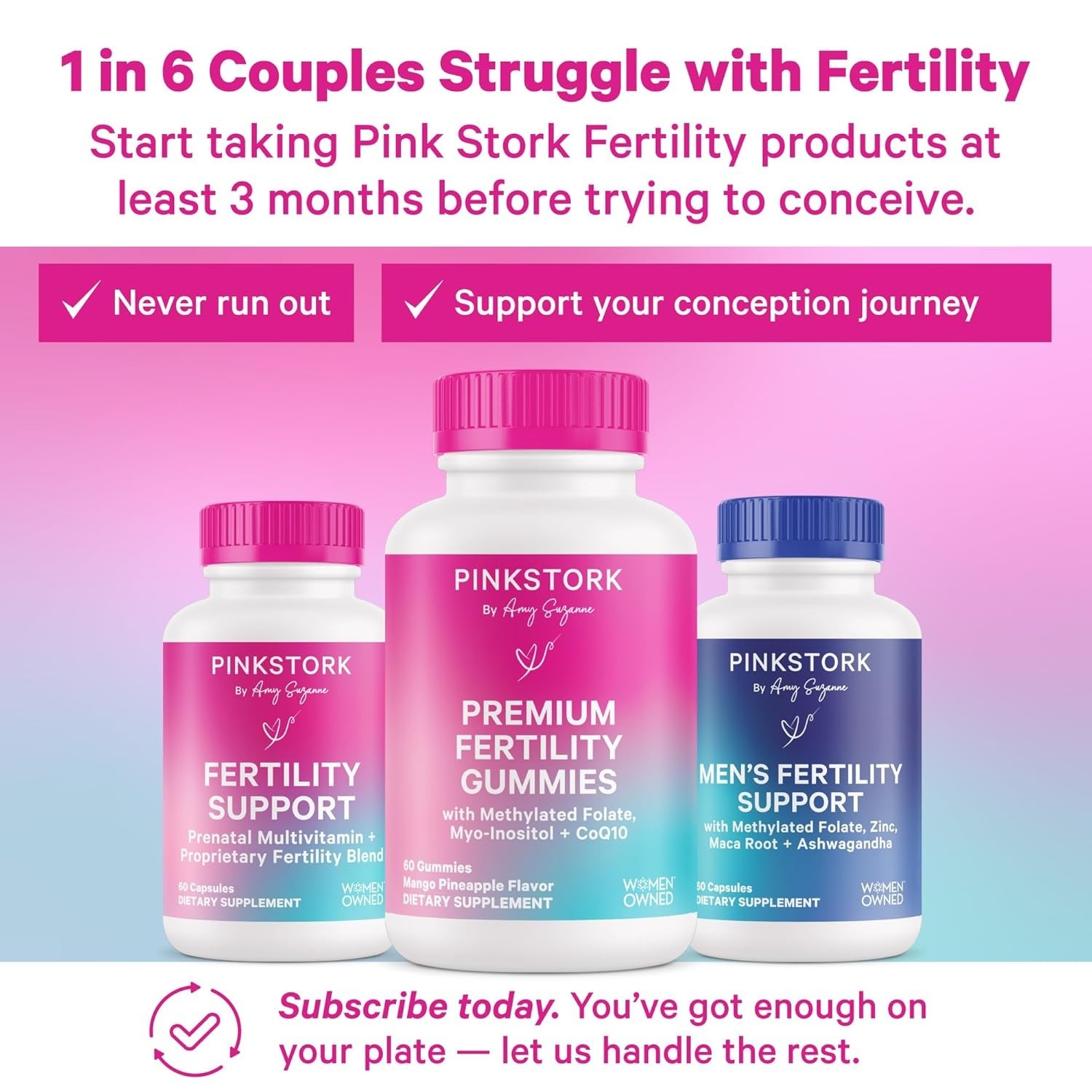 Minty Fertility Tea for Women – Supports Conception & Hormonal Balance, 15 Count