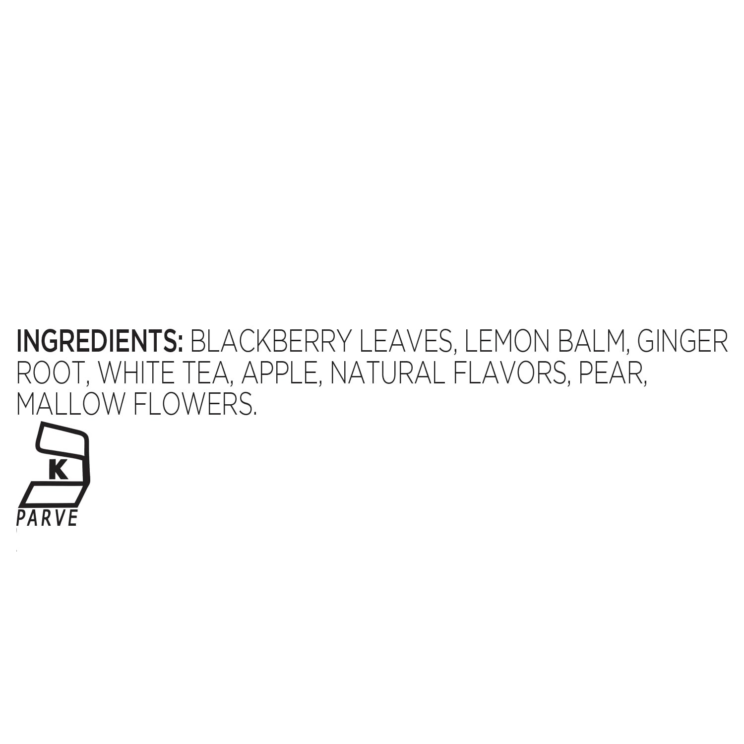 White Ginger Pear Loose Leaf Caffeinated White Tea Blend Canister, Makes 35-…