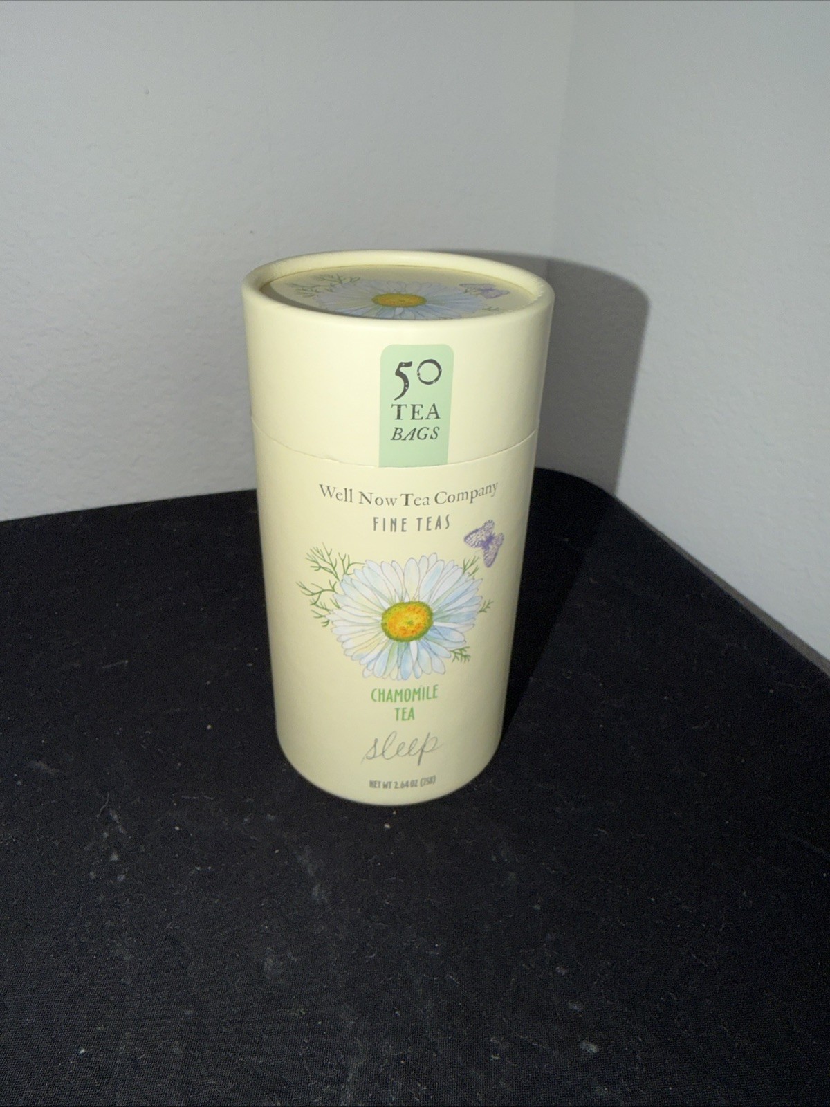 Well Now Tea Company Fine Teas Chamomile Sleep 50 Bags Caffeine Free 11/27