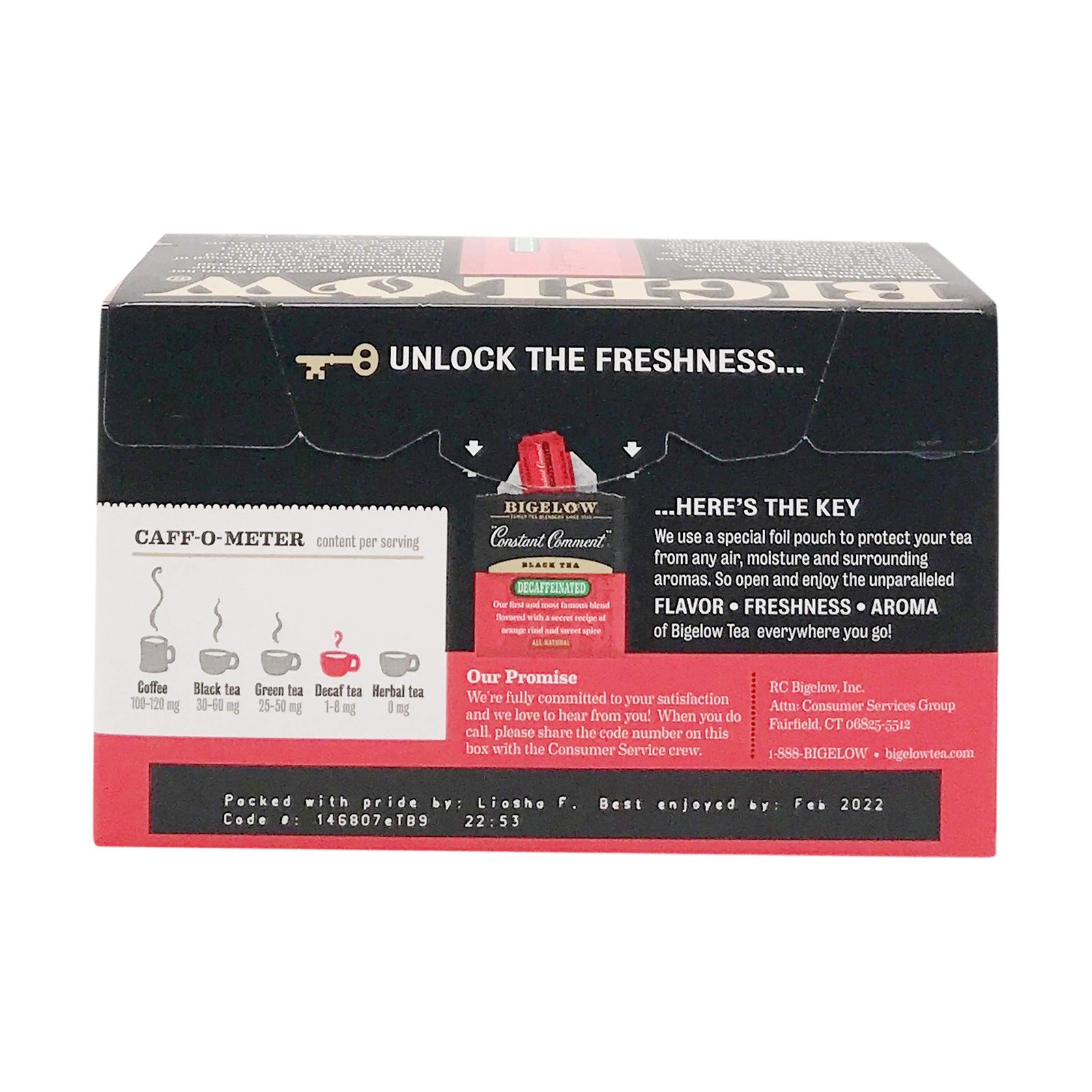Bigelow, Constant Comment Tea (Decaffeinated), 20 Count 20 (Pack of 1)