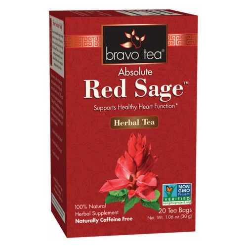 Red Sage Root Tea 20 Bags By Bravo Tea & Herbs