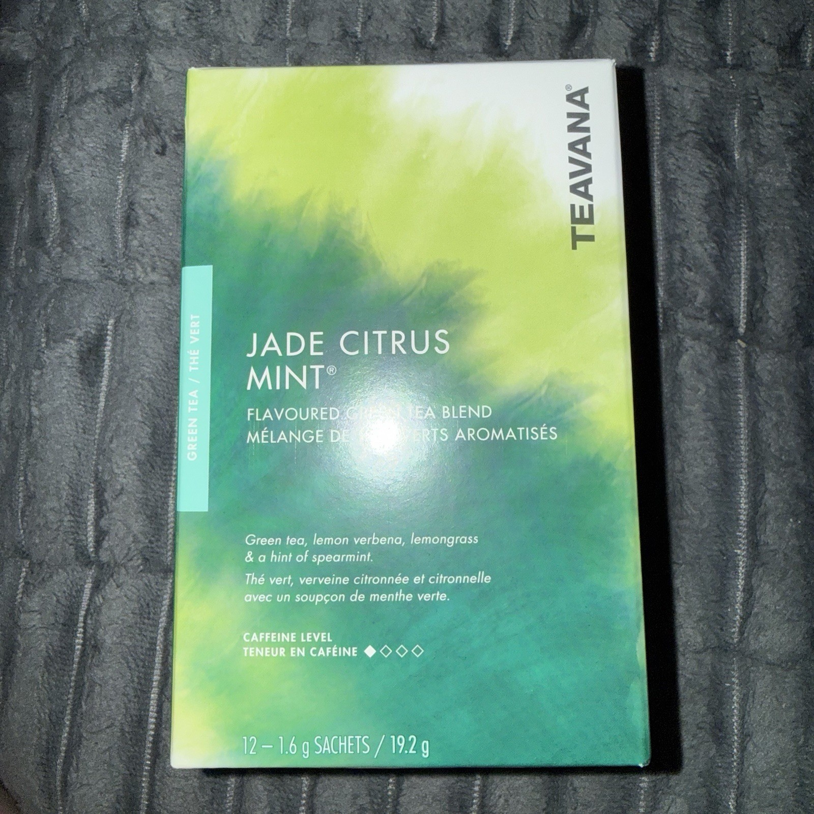 Teavana Jade Citrus Mint Tea Bags Box Of 12 Medicine Ball EXP 12/27 Sealed 426