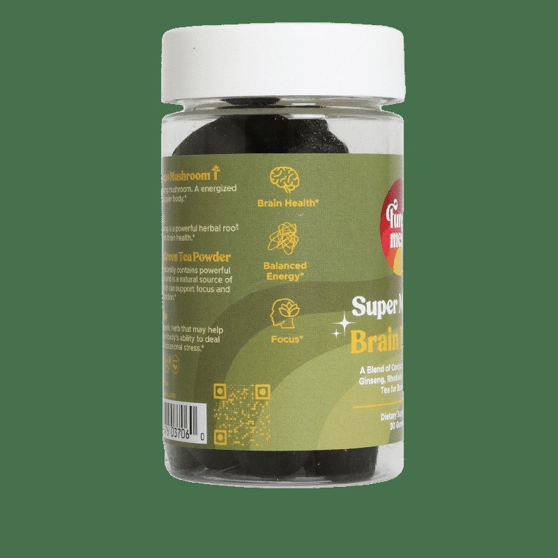 Super Matcha Gummies 2Pack Energy Focus Cognitive Support Ginseng 30ct New