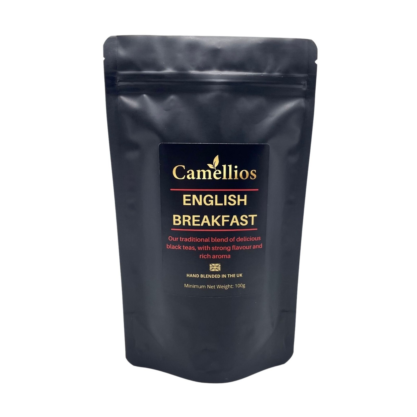 English Breakfast Tea, Black Loose Leaf Tea, Camellios
