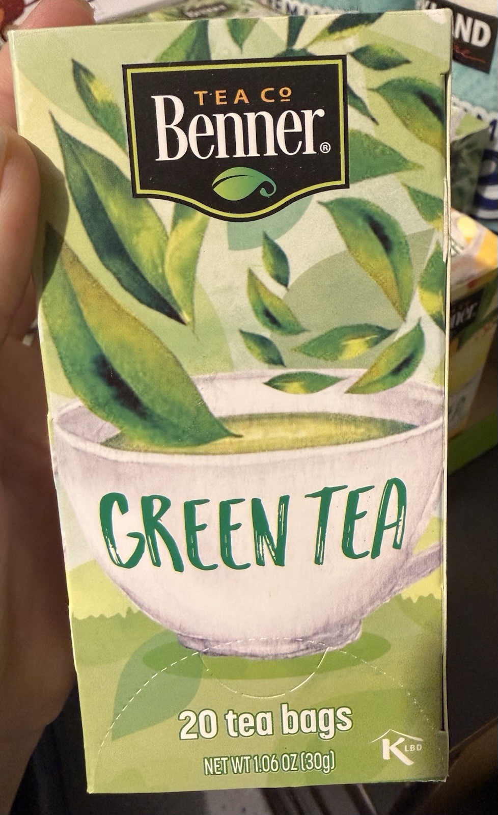 Benner Tea. 2 Flavors. 15 Boxes. Not Expired Until 2027. Brand New.