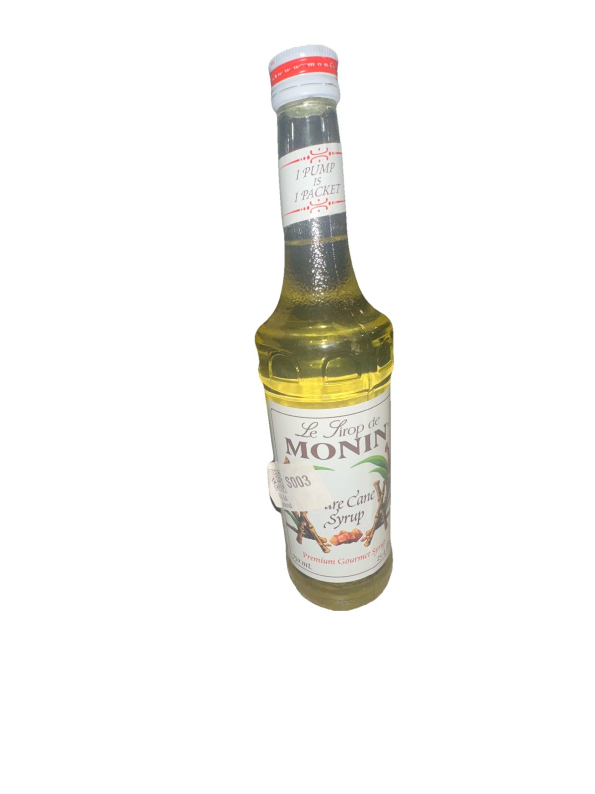 Monin Pure Cane Sweetener Syrup (750mL), Pure Cane