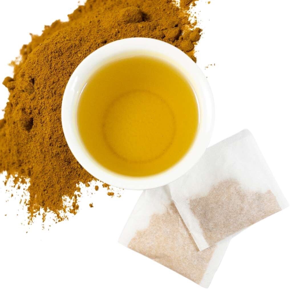 Organic Turmeric Root Herbal Tea 30 Tea Bags – All Natural Joint Support