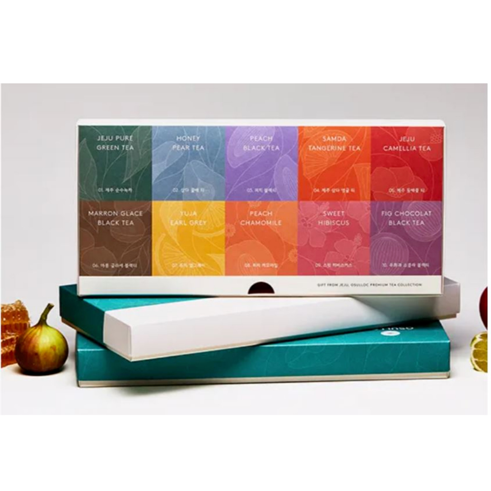 OSULLOC Jeju Master Blended Premium Tea Collection 10 Flavors x 4EA Set