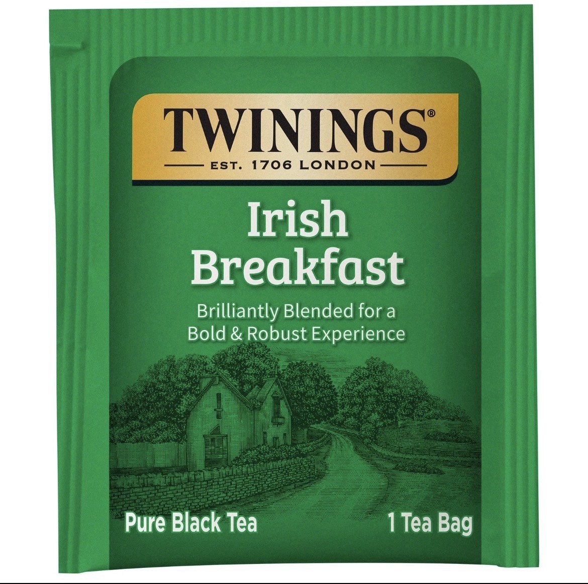 Twinings Irish Breakfast Tea Bags Bold Black Tea 6Pk 20 Count (120 Bags Total)