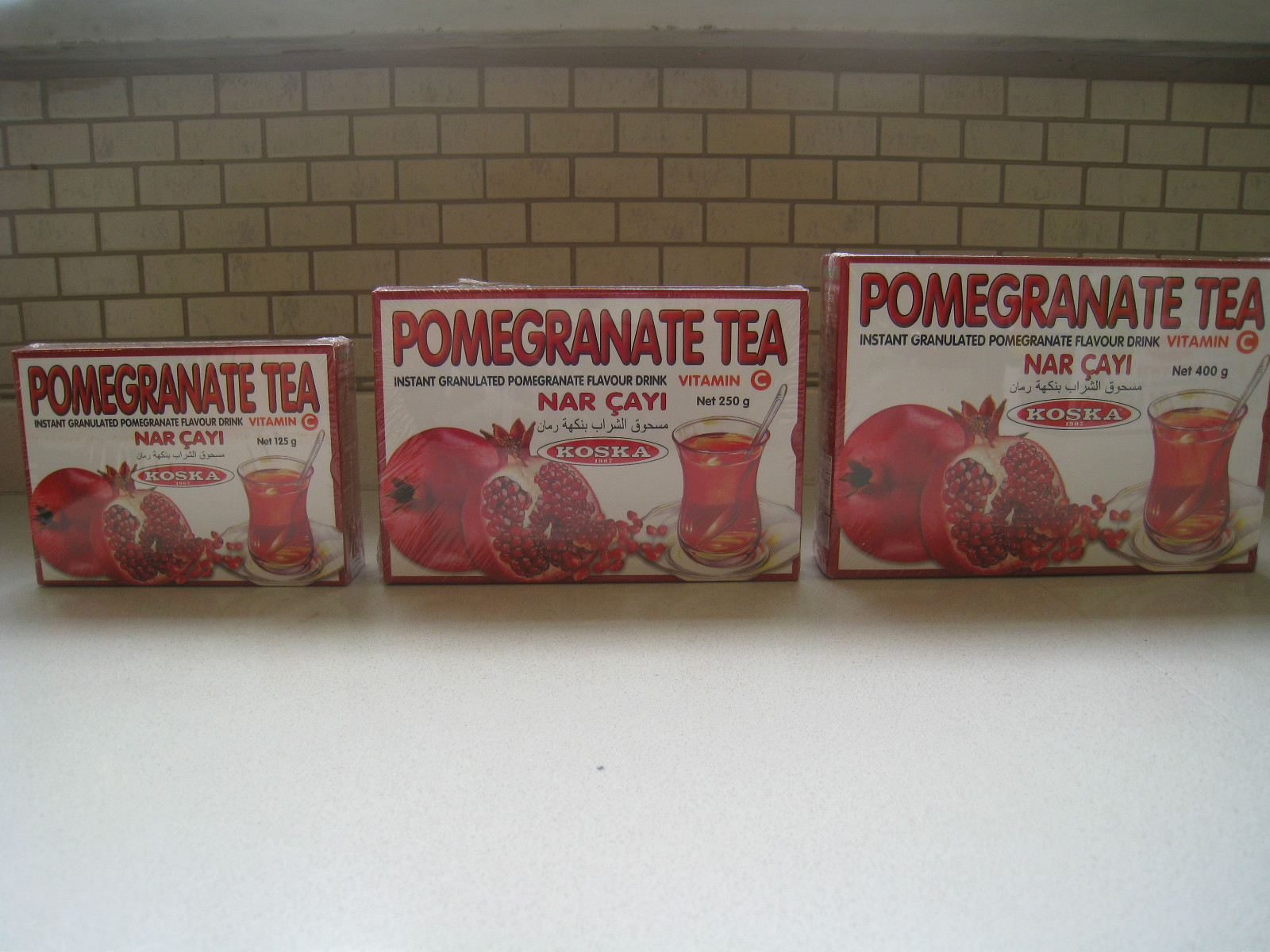 Turkish Traditional Pomegranate Tea Instant Granulated from Koska Nar Cayı