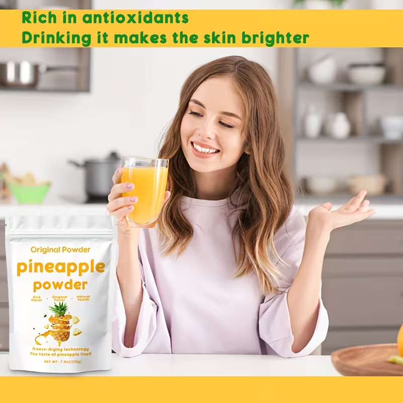 Natural Pineapple Powder Vitamin C Instant Powder Retains Original Flavor