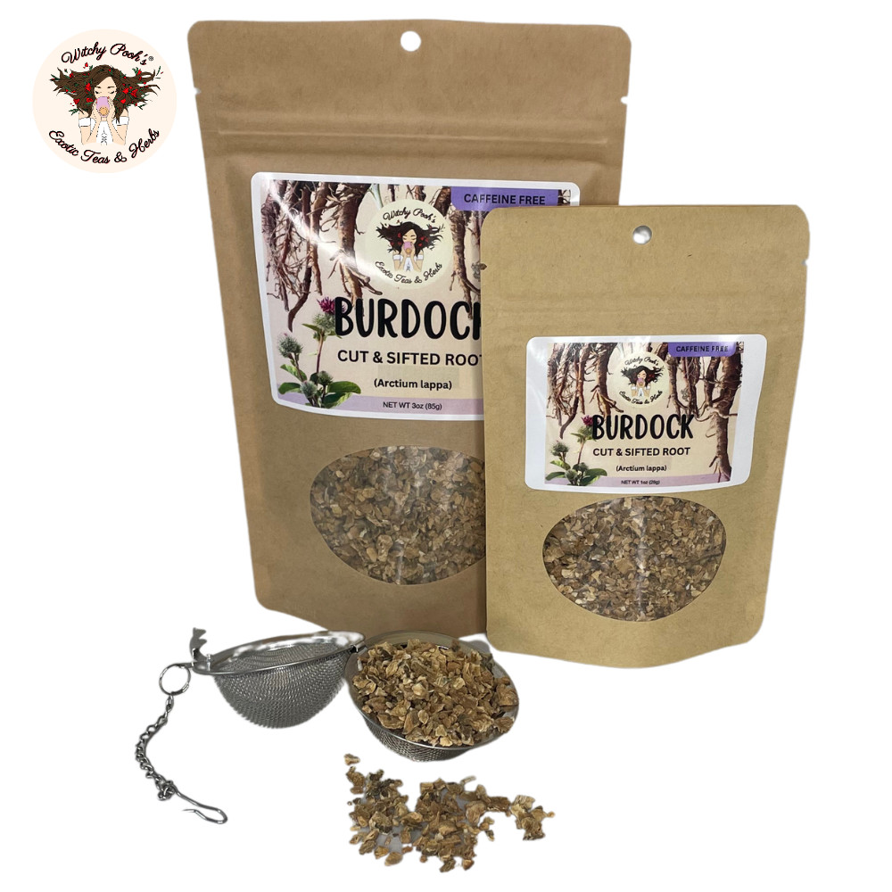 Burdock Root Loose Leaf Tea, Piece’s of Root
