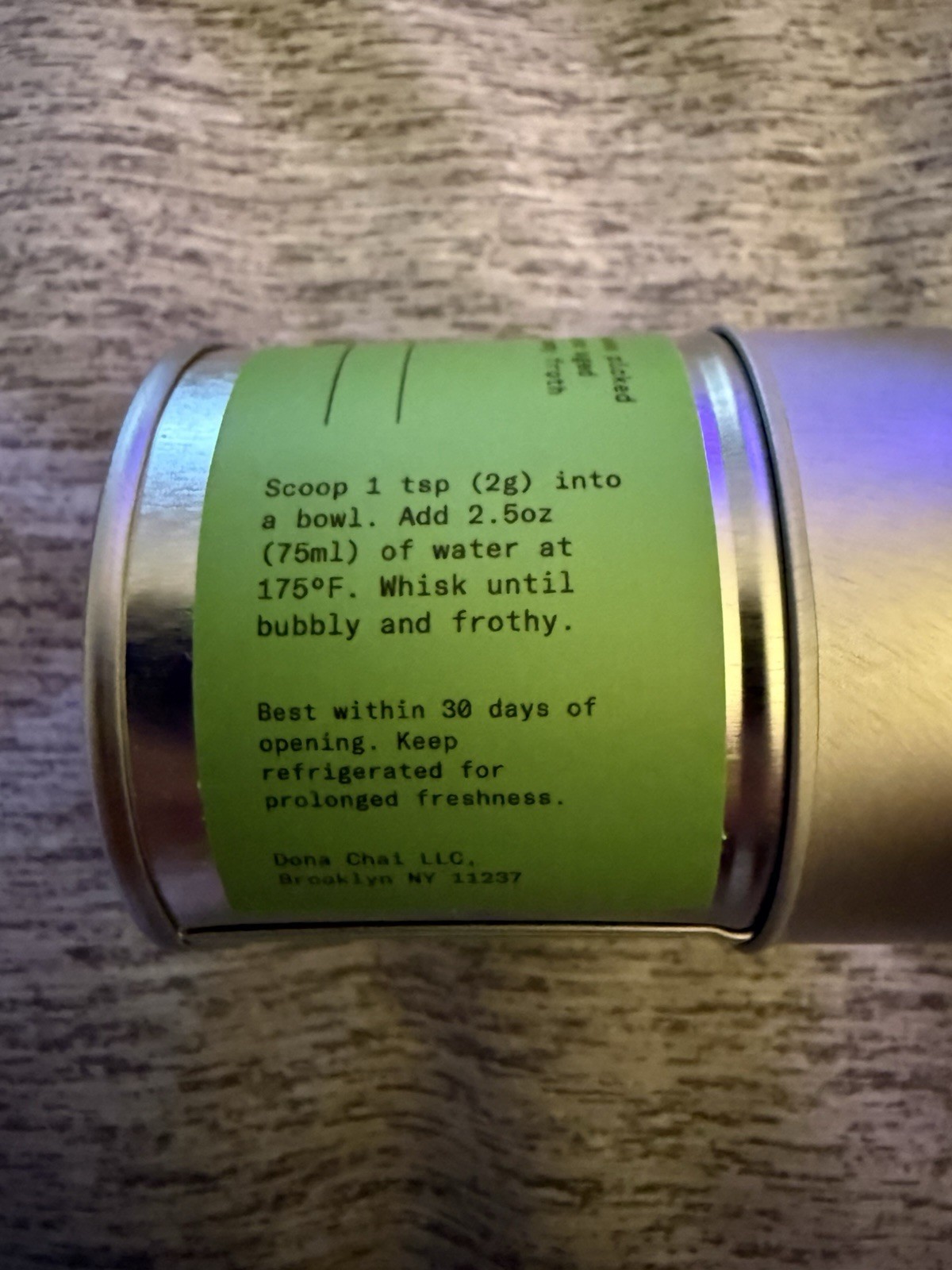 Dona Ceremonial Grade Matcha, Stone-Milled from Wazuka, Kyoto Family Tea Estate,