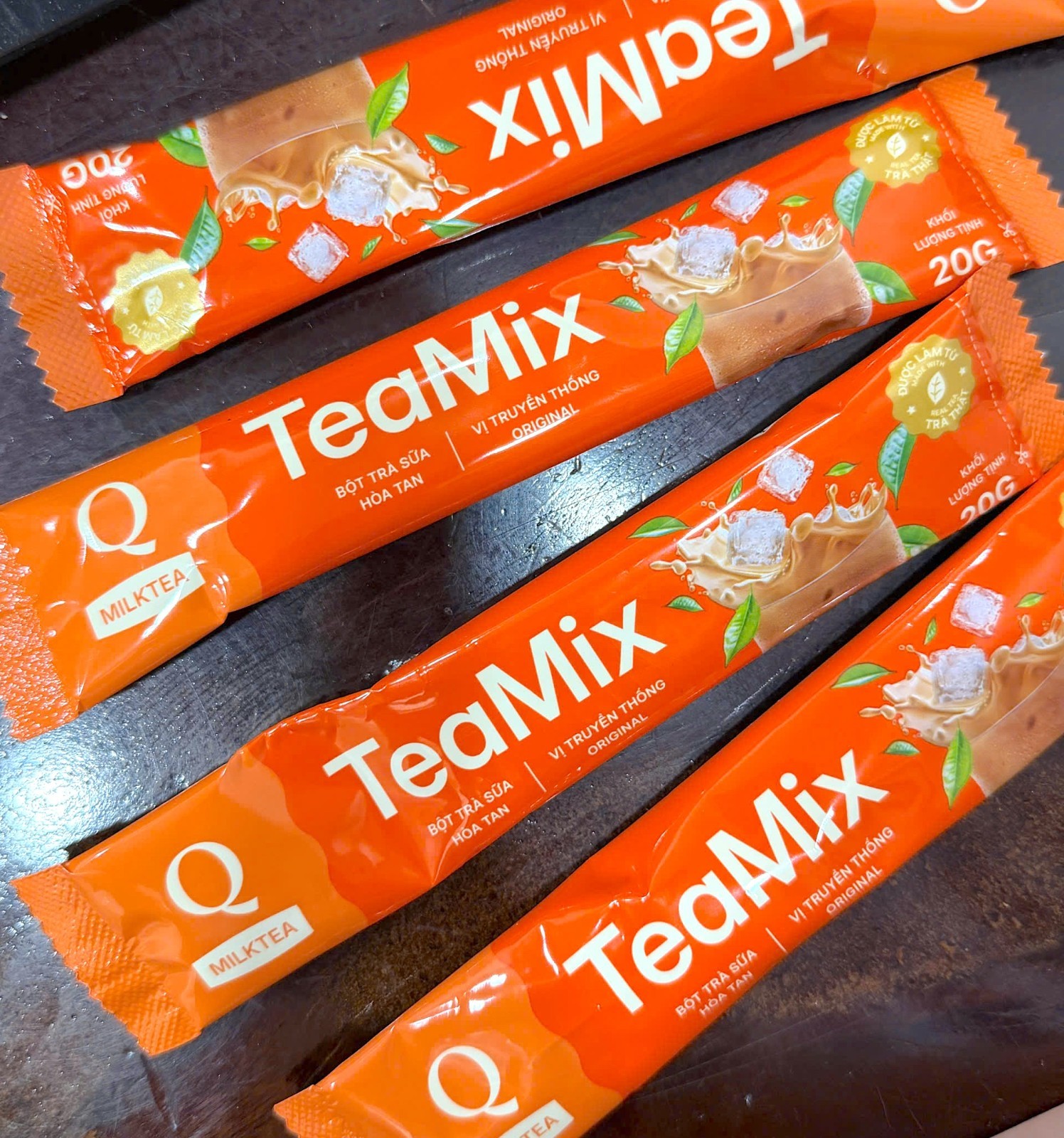 Tran Quang Vietnamese Milk Tea Mix 480G (24 Sachets x 20g) VietsWay