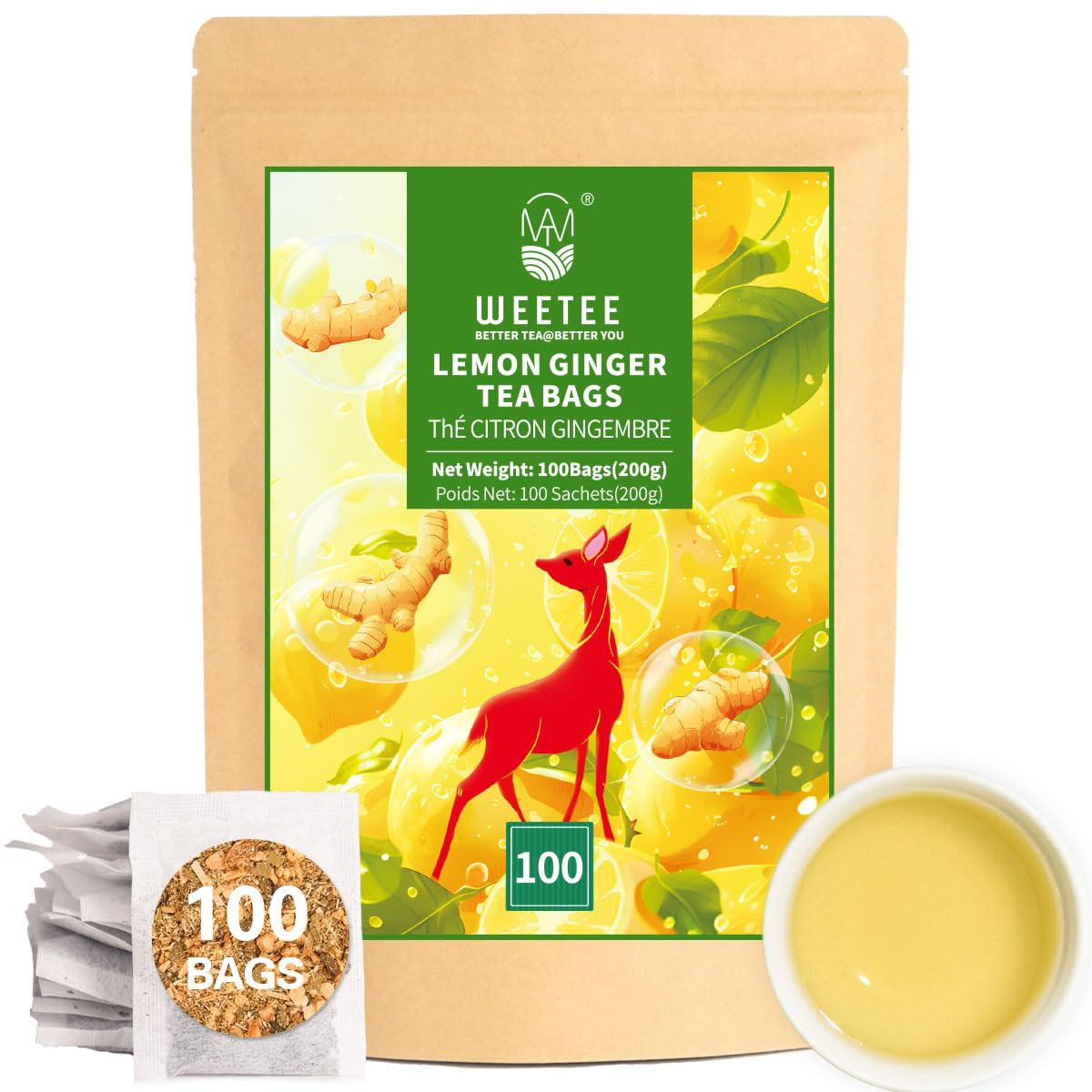 Valerian Root Tea Bags, Made with Pure Valerian Root (Valeriana), 50 Count Earth