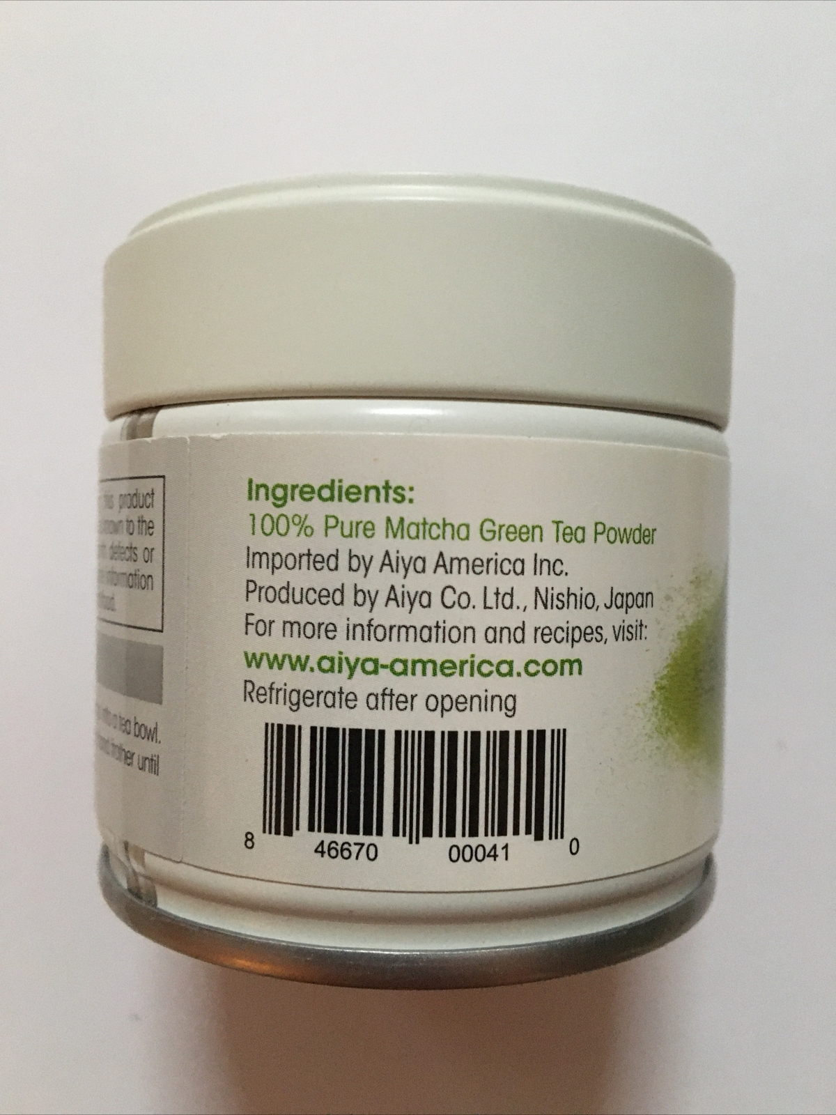 3 Cans Aiya Japanese Matcha Ceremonial Grade 30g (1.5oz)! Best by 03/2026+