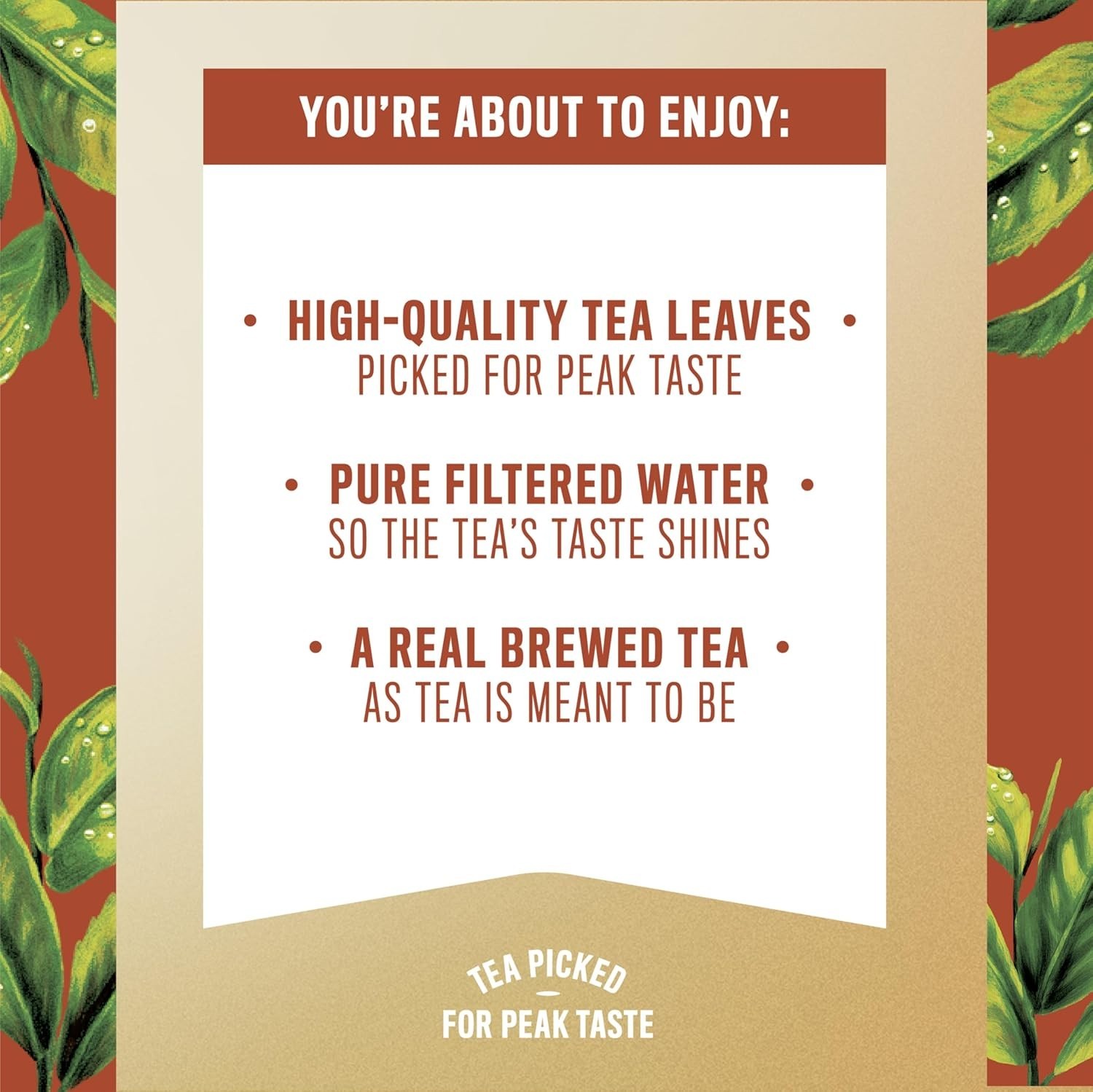 Tea, Unsweet Tea, 16.9 fl oz, 6 Pack
