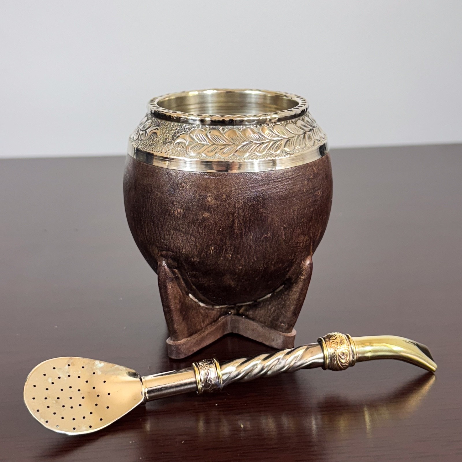 Taza/Mate Torpedo Gourd High Quality + Straw