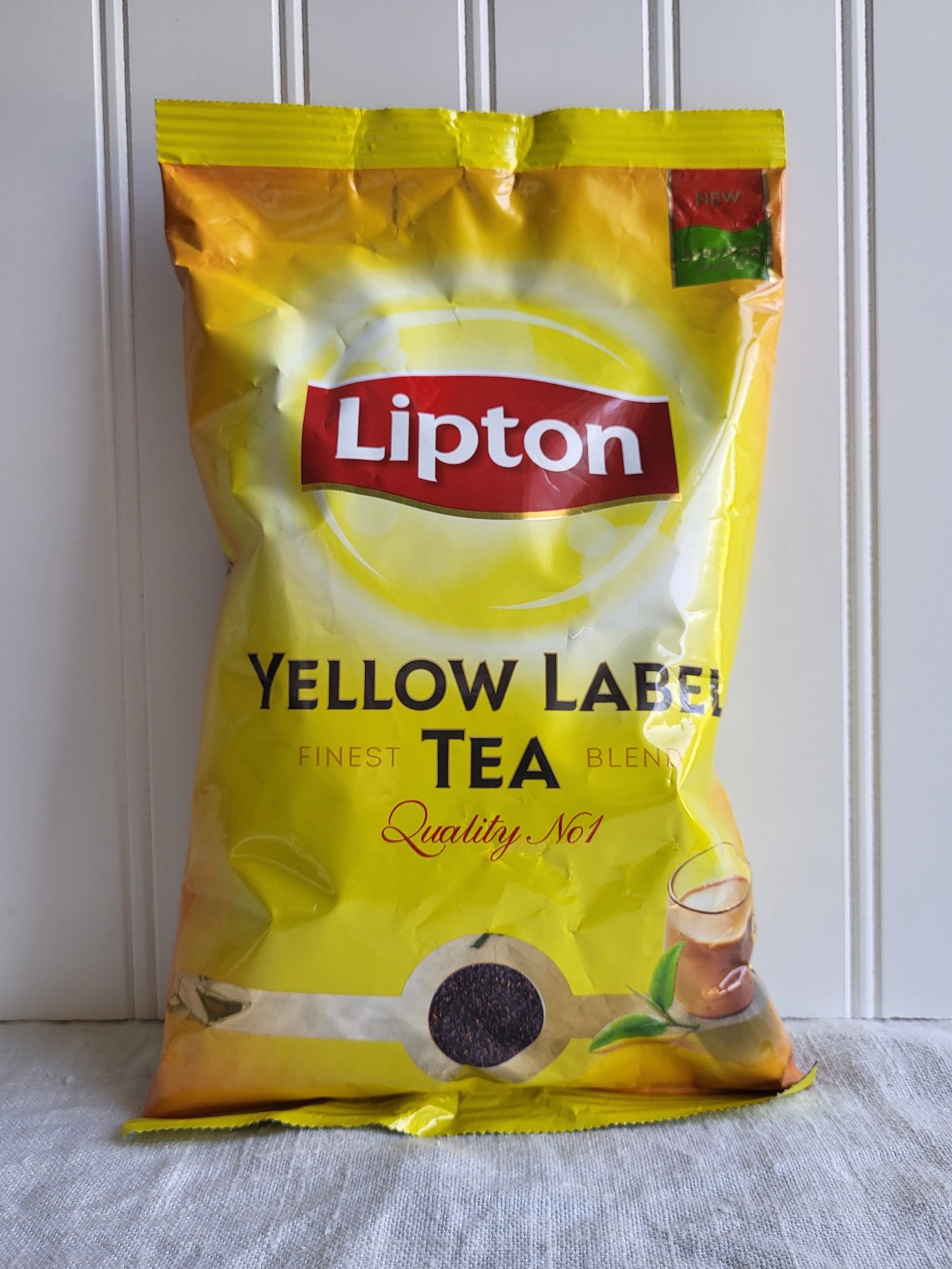 New LIPTON YELLOW LABEL LOOSE LEAF BLACK TEA 480 g / 1 lb – 1 Bag Pack