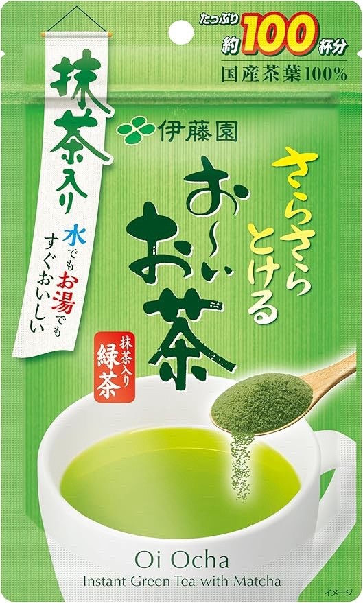 Oi-oCha Japanese Green Tea Powder Morihan 80g Resealable Matcha Style Free Ship
