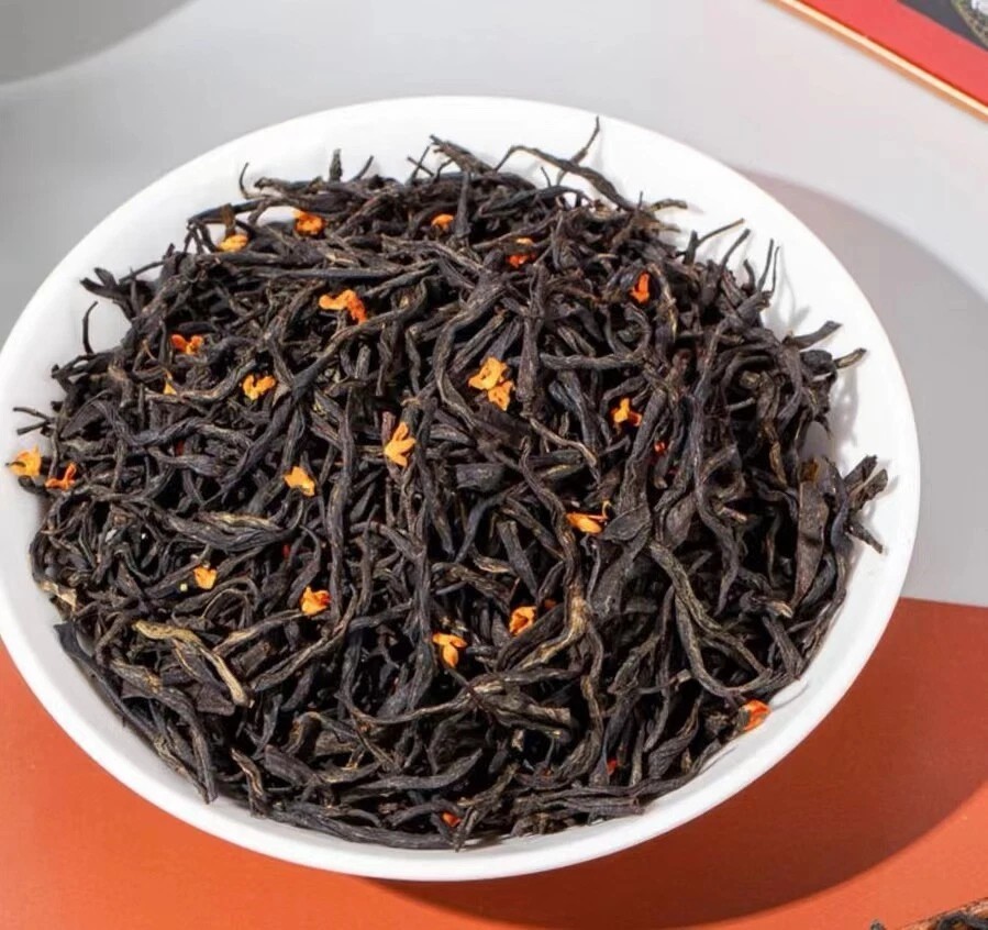 500g Natural Sweet-scented Osmanthus Black Tea Dried Osmanthus Flower Tea