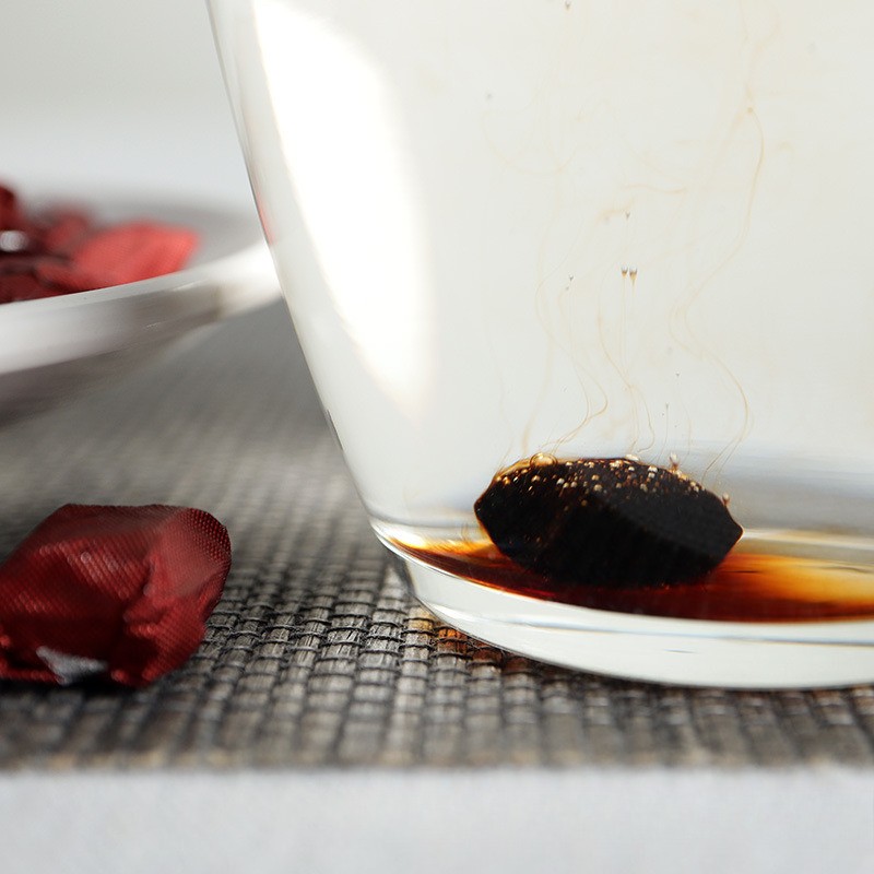 500g Yunnan 2025 Dried Tangerine Peel Ripe Pu’er Tea Paste Chen Nian Instant Tea