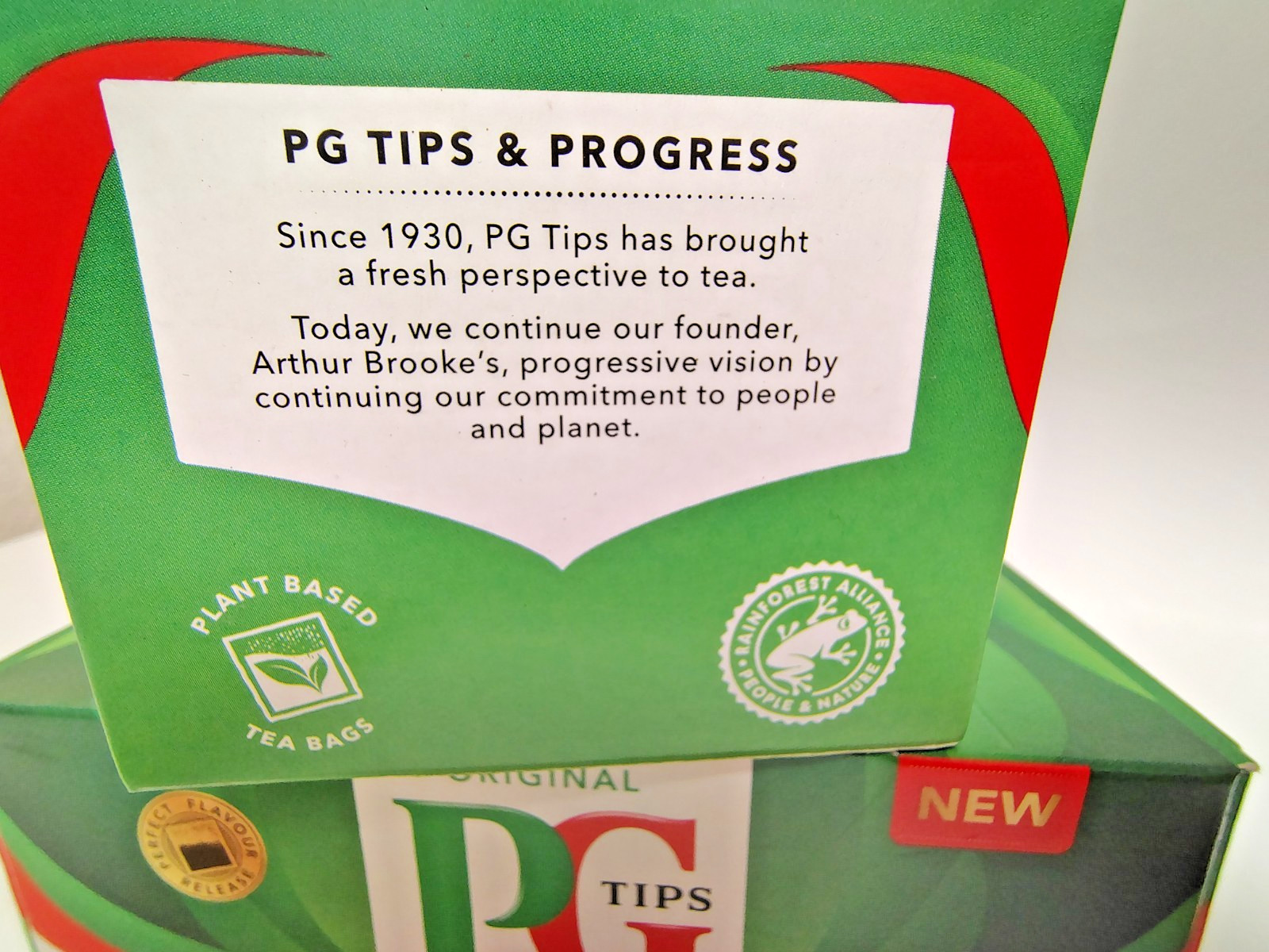 PG Tips Original Black Tea, 40 Bags/Box, BB 7/2027, Lot of 2