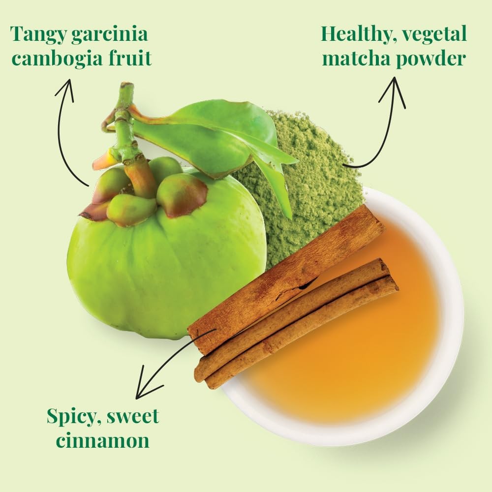 The Republic of Tea Lean Green SuperGreen Tea, Matcha 36 Count (Pack 1)