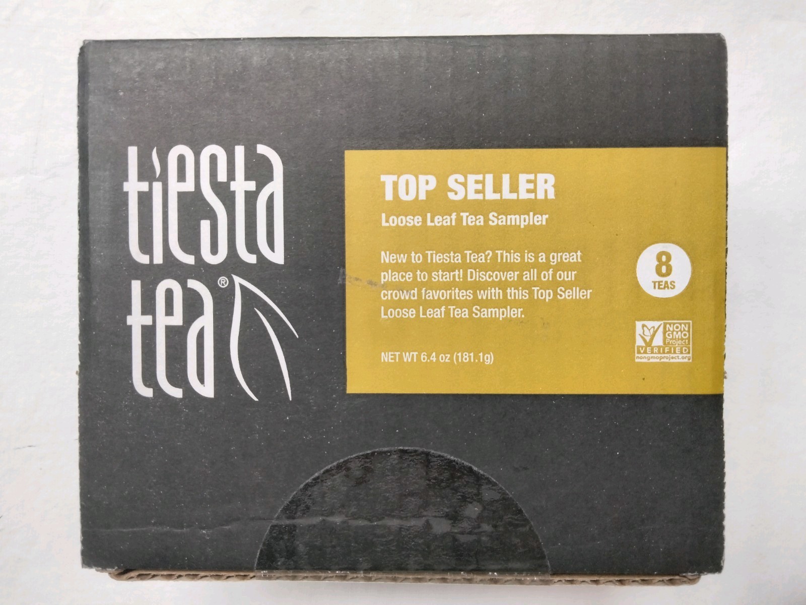 Tiesta Tea Top Seller Loose Leaf Tea Sampler, 8 Pack 6.4 oz Non-GMO