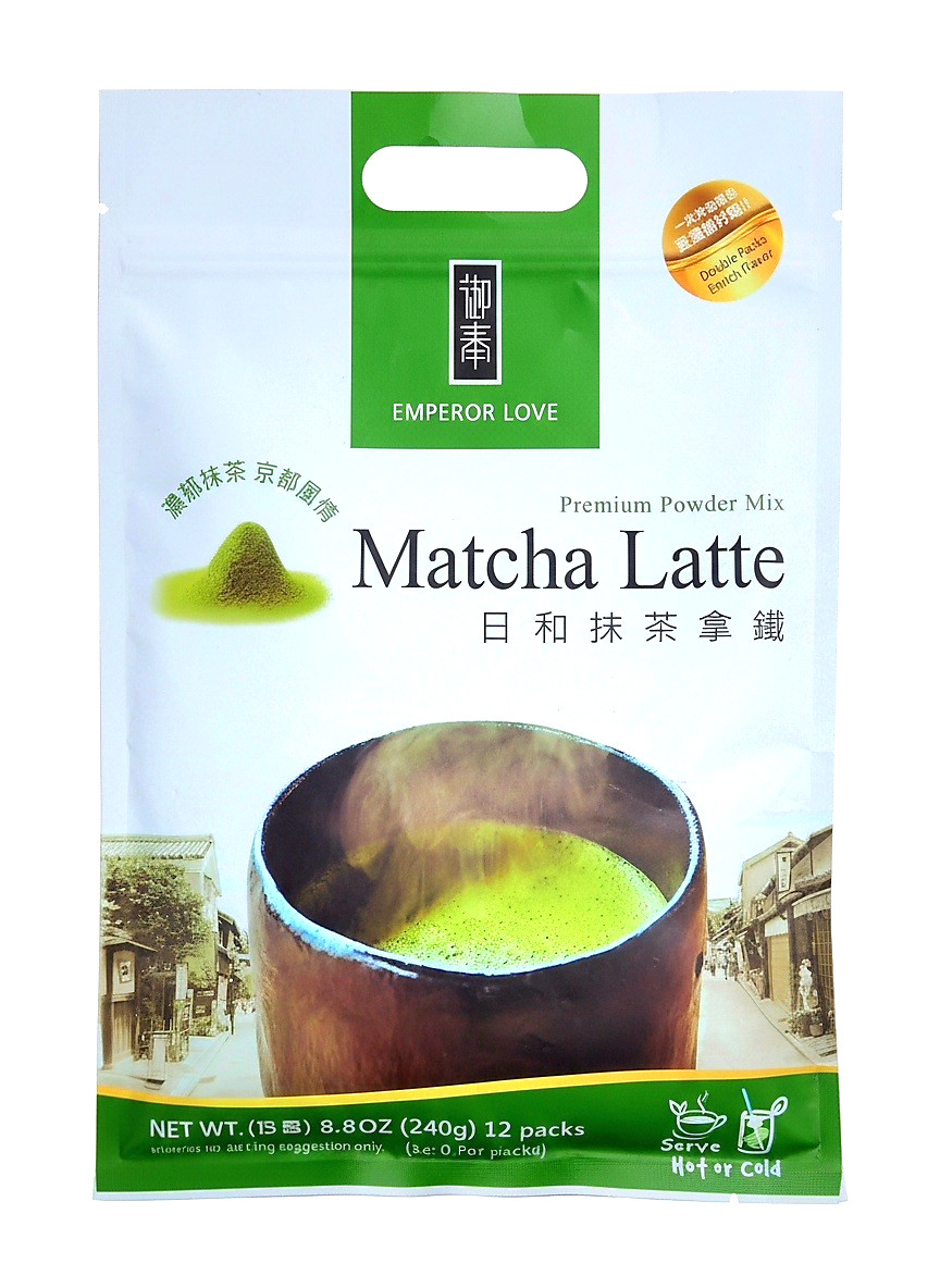 Emperor Love Matcha Latte | 3-in-1 Instant Drink | Japanese Style | 12ct 240g