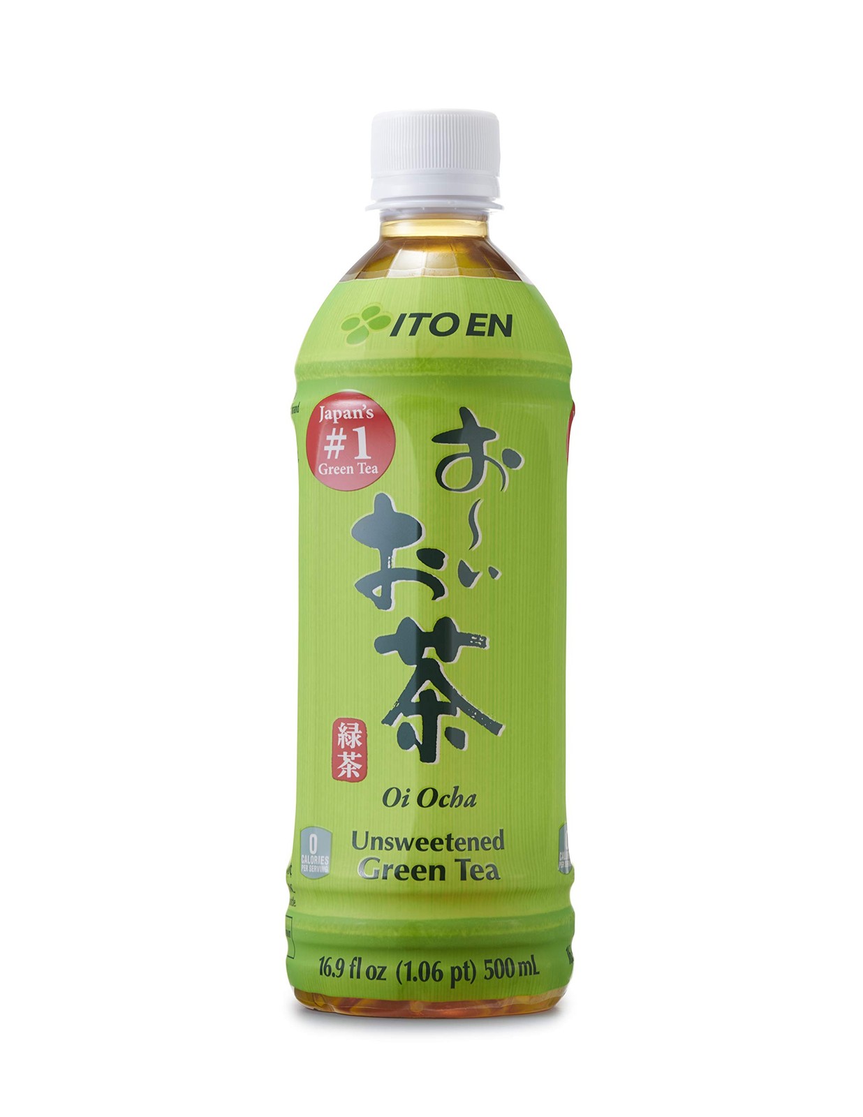 Tea Green Japanese Oi Ocha Unsweetened 16.9 Fl Oz Refreshing Beverage Drink