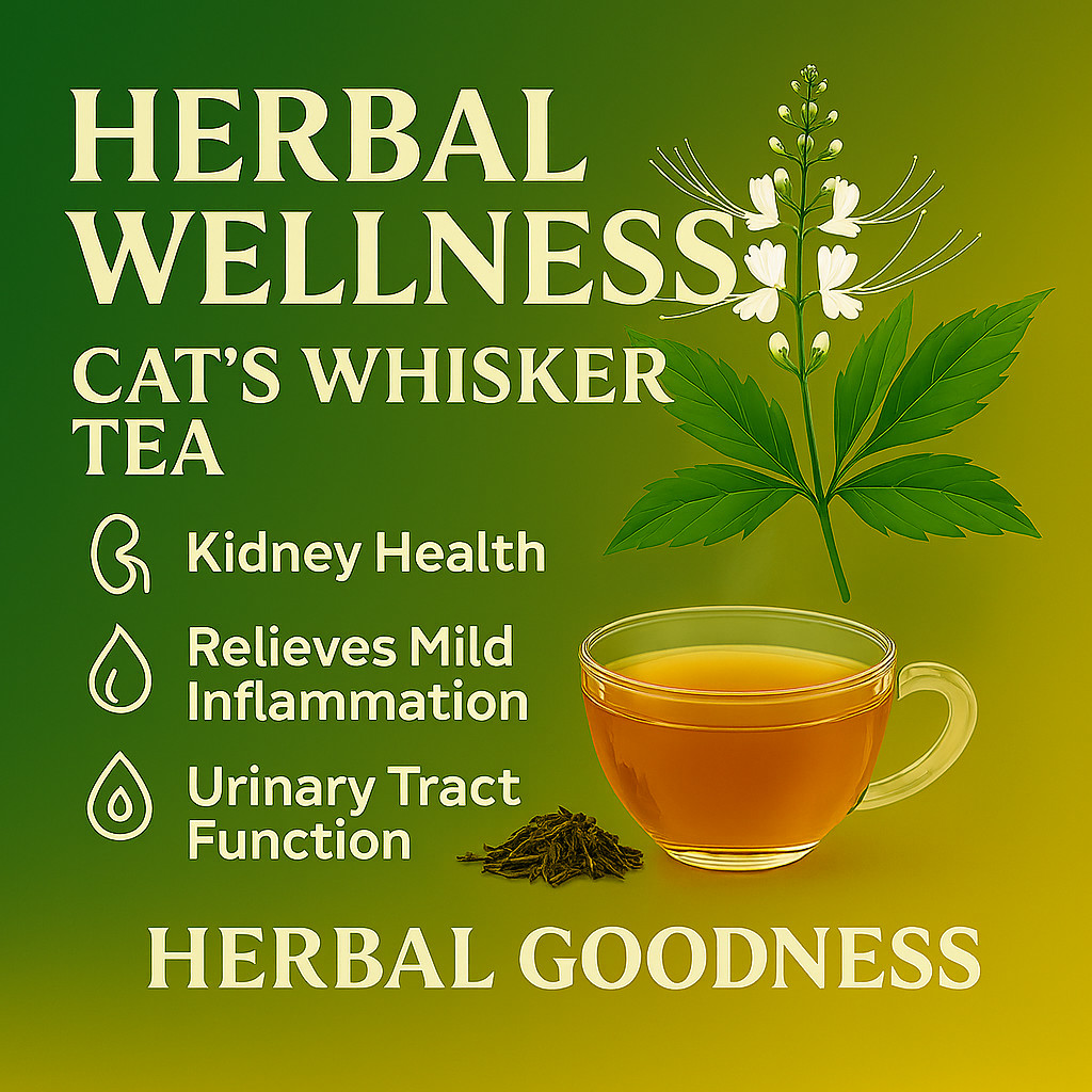 Kokokam Cat’s Whisker Tea (150 Bags) | Misai Kucing | Natural Kidney Support
