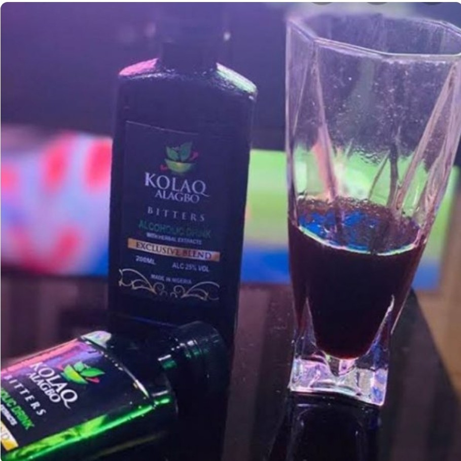 3bottle Kolaq Alagbo Energy Drink Bitters, 200ml