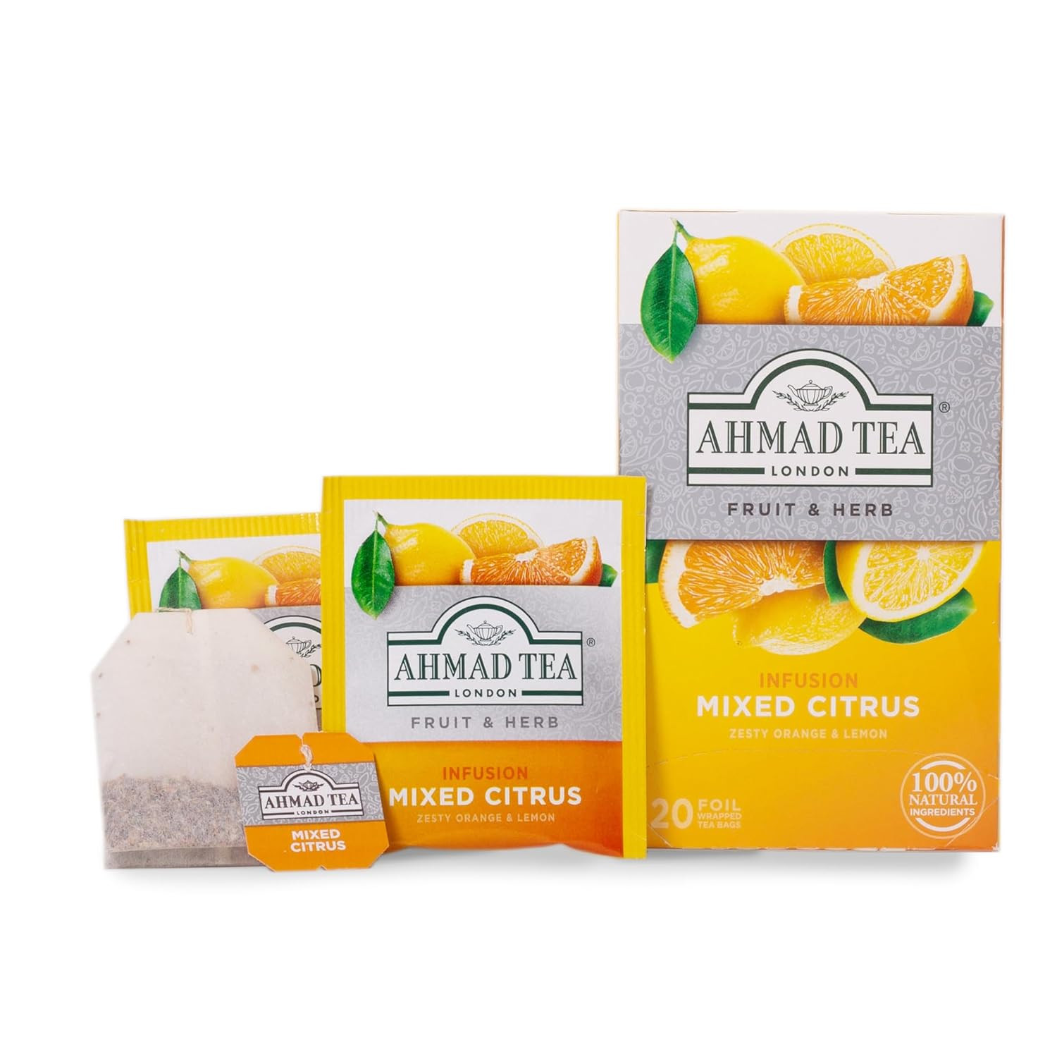 , Mixed Citrus, 20 Count (Pack of 6)