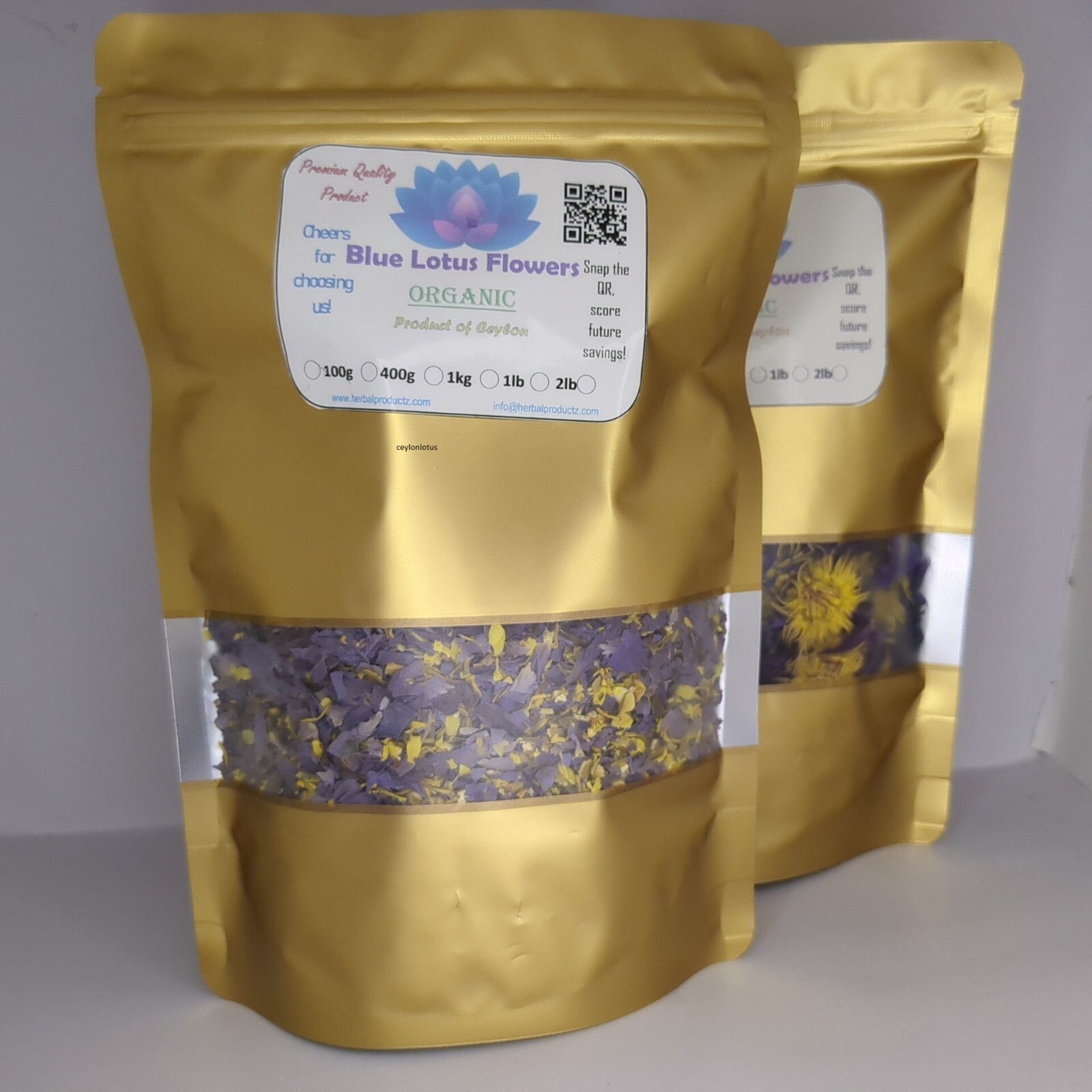Dried BLUE LOTUS, Nymphaea Caerulea Organic Herbal Hand Picked Flowers Tea/Smoke