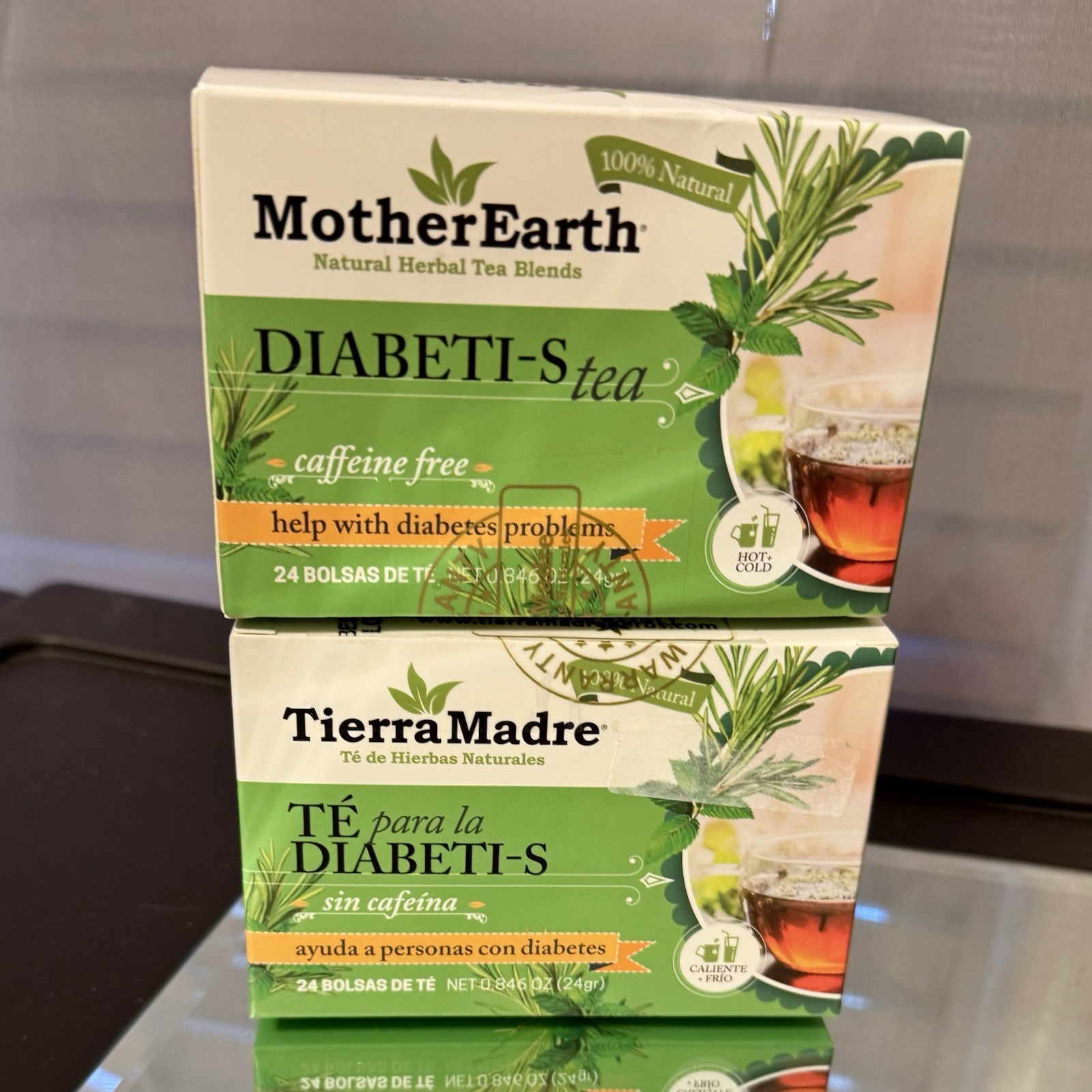 Mother Earth/Tierra Madre DIABETI-S Tea 48 Teabags Brand New Sealed