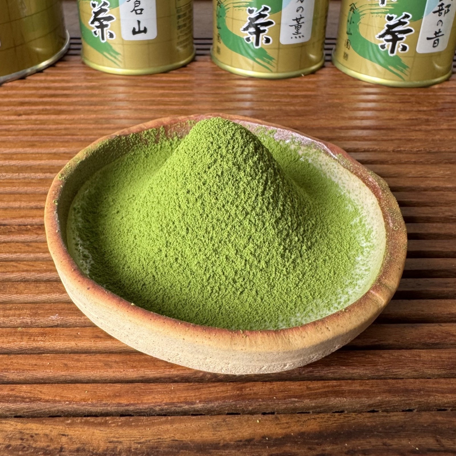 Yamamasa Koyamaen x KANABYASHI SHUNSHO Matcha tin set of 2 UJI Ceremonial Grade
