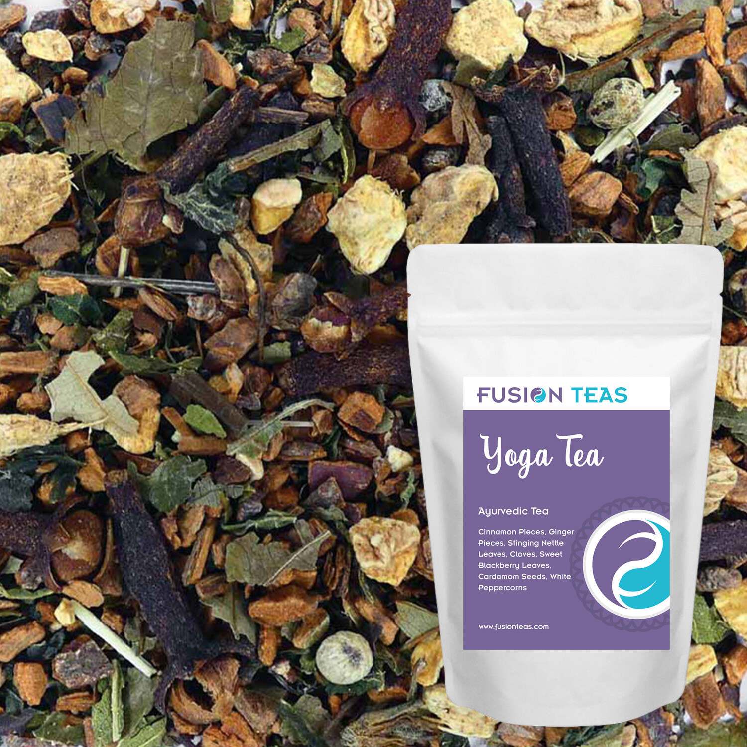 Yoga Ayurvedic Herbal Tea – Premium Loose Leaf – Fusion Teas
