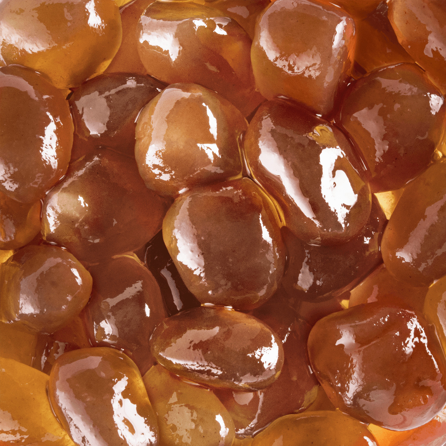 Tea Zone Crystal Boba, Brown Sugar, (6 bags/case), Main material for Boba Tea