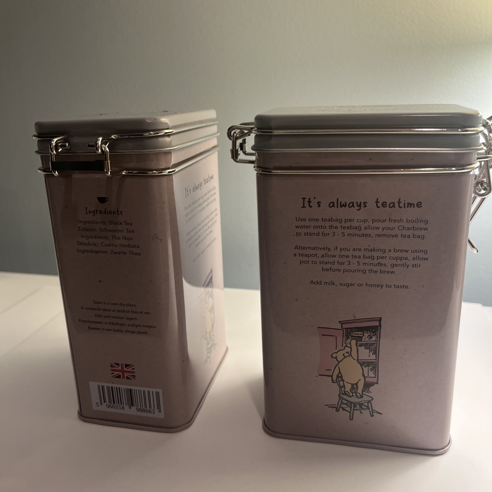 1 Charbrew Brew English Breakfast Tea 60 Teabags 120 Grams Disney Whine The Pooh