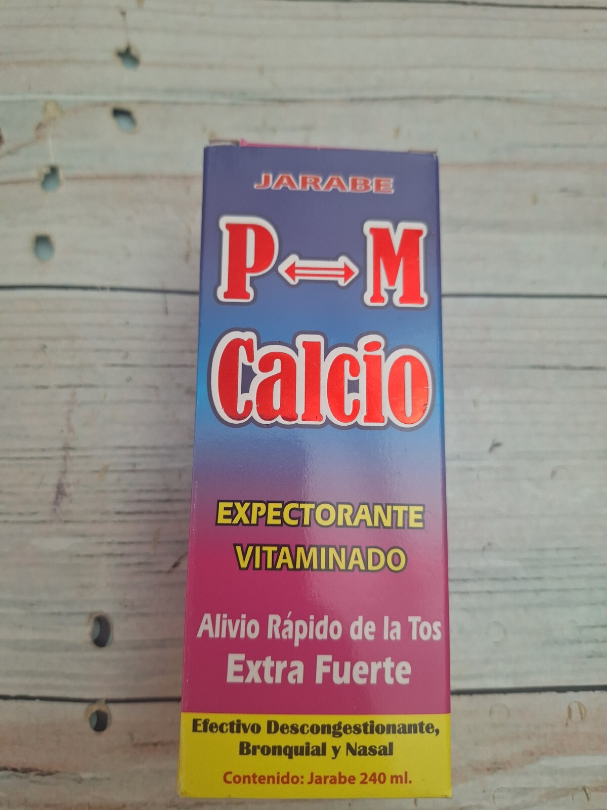 Jarabe P-M Calcio – Pulmo Calcio 240ml 12oz